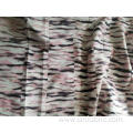 Polyester Woven Wool peach Printed Fabric